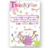 thank you card editable fairy