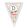 floral bunting editable